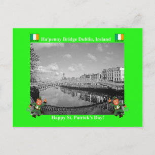 Postale Image irlandaise pour carte de voeux