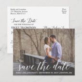 Postale Image Paysage Enregistrer La Date Carte Postale, P (Devant / Derrière)