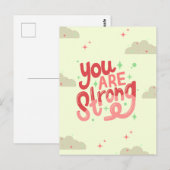 Postale Imprimable Cute Vous êtes une carte de voeux solid (Devant / Derrière)