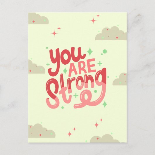Postale Imprimable Cute Vous êtes une carte de voeux solid (Devant)
