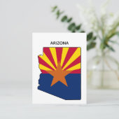 Postale Indicateur d'état Carte d'état Arizona (Debout devant)