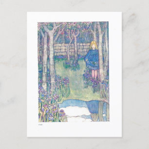 Postale Irisis in the Garden Vintage Illustration Carte po