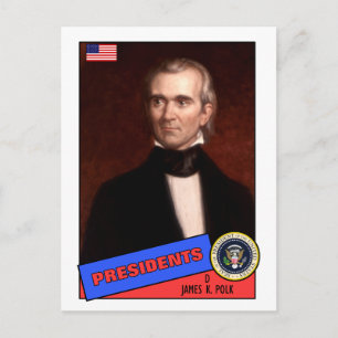 Postale James K. Carte Polk Baseball