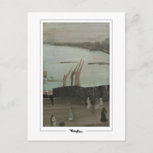 Postale James McNeill Whistler #441-2 - Beaux-Arts Carte p