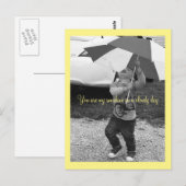 Postale Je t'aime carte (Devant / Derrière)
