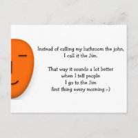 Je vais au Jim - Envoyer un sourire - Carte postal