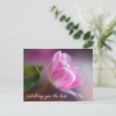 Postale Je vous souhaite la meilleure - Carte d'anniversai (Debout devant)