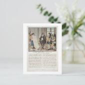 Postale Jean Baptiste Colbert (1619-83) présente la carte  (Debout devant)