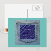 Postale Jeans Pocket Beautés of Light Fun Design Carte pos (Devant / Derrière)