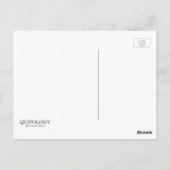 Postale J'espère que vous obtenez Smart Funny Carte postal (Dos)