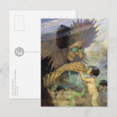 Postale Jessie Willcox Smith Water Babies CC0598 Carte pos (Devant / Derrière)