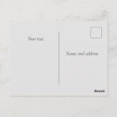 Postale Jésus est la raison de la carte de saison (Dos)