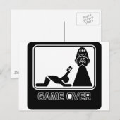 Postale Jeu amusant de carte de crédit (Devant / Derrière)