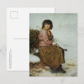 Postale John Everett Millais - Ramasseur de gui Carte post (Devant / Derrière)