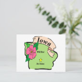 Postale Jolie carte de l'Iowa (Debout devant)