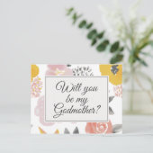 Postale Jolie carte de proposition Floral Godmère (Debout devant)