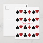 Postale Jouer des combinaisons de carte Thunder_Cove (Devant / Derrière)