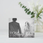 POSTALE JOUR LE PLUS DOUCE | CARTE POST MERCI MARIAGE (Debout devant)