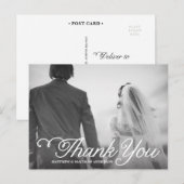 POSTALE JOUR LE PLUS DOUCE | CARTE POST MERCI MARIAGE (Devant / Derrière)