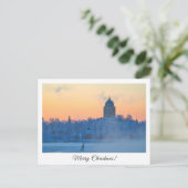 Postale Joyeuse carte de Noël (Debout devant)