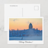 Postale Joyeuse carte de Noël (Devant / Derrière)