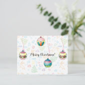 Postale Joyeuse carte de Noël (Debout devant)