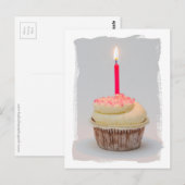 Postale Joyeux Anniversaire, Anniversaire Carte Fille Cupc (Devant / Derrière)