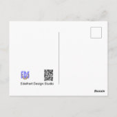 Postale Joyeux Anniversaire Coeur dans l'Arbre Carte Posta (Dos)