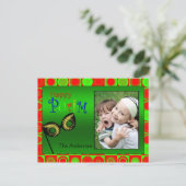 Postale Joyeux Carte photo Purim (Debout devant)