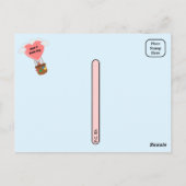 Postale Joyeux chat de la Journée Mondiale de la Carte Pos (Dos)