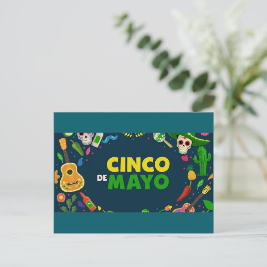 Postale Joyeux Cinco de Mayo ! Carte de vœux (Debout devant)