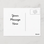 Postale Joyeux Modèle de carte de Fête des pères (Dos)