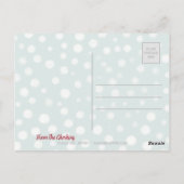 Postale Joyeux Volleydays Pickleball thème carte de vacanc (Dos)