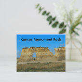 Postale Kansas Monument Rock CARTE POST (Debout devant)