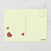 Postale Kawaii Bonne carte d'anniversaire (Dos)