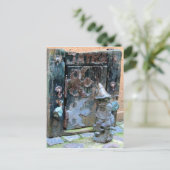 Postale "Knock Knock Gnome" - Wroclaw, Pologne Carte posta (Debout devant)