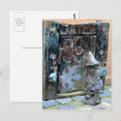 Postale "Knock Knock Gnome" - Wroclaw, Pologne Carte posta (Devant / Derrière)