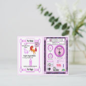 Postale Krypto - Krypton Horn Carte de jeu Unicorn (Debout devant)