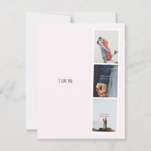 Postale La carte d'amour personnelle Photo Valentine le jo