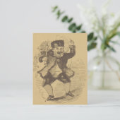Postale La carte de dessin St. Nick de Thomas Nast (Debout devant)