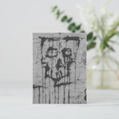 Postale La carte de la mort (Debout devant)