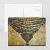 Postale La Carte de l'Enfer, Abyss de l'Enfer - Sandro Bot (Devant / Derrière)