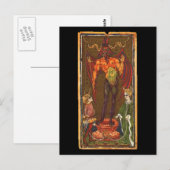 Postale La Carte de tarot (Devant / Derrière)