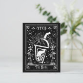 Postale La carte de tarot du thé Boba (Debout devant)