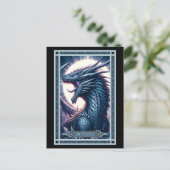 Postale La carte de tarot Godzilla (Debout devant)