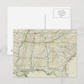 Postale La carte historique de la guerre (Devant / Derrière)