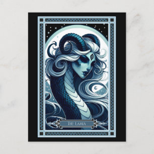 Postale La carte Lamia Tarot