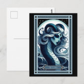Postale La carte Lamia Tarot (Devant / Derrière)