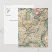 Postale La carte militaire des États-Unis du monde (Devant / Derrière)