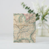 Postale La carte militaire des États-Unis du monde (Debout devant)